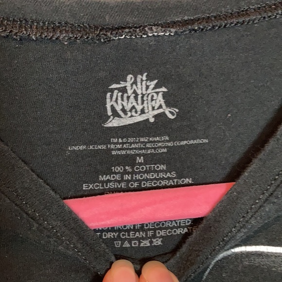 D379 Wiz Khalifa babydoll band tee - Picture 3 of 6